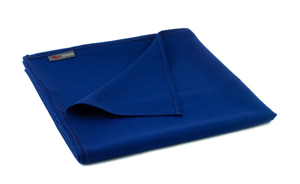 The Large Shepherd's Wool Utility Cloth in Neela Blue.